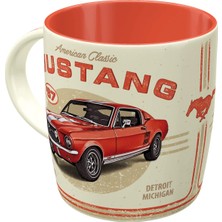 Nostalgic Art Ford Mustang - Gt 1967 Red Seramik Kupa 330 ml