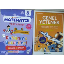 Eser Bilgi Küpü Yayınları 3. Sınıf Genel Yetenek+Altın Beyin  Mayematik Test  Kitabı