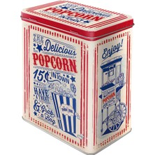Nostalgic Art Popcorn Metal Saklama Kutusu 3 L