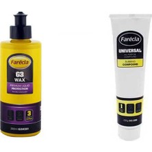 Farecla G3 Wax Premium 250 ml ve Universal Pasta 200 gr Kolay Uygulama ile Profesyonel Sonuçlar