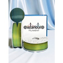İstanbul Filament 3D Baskı Pla Filament Kanarya Sarı Lacivert Çift Renk Dula Color 1 kg Ø 1,75MM ± 0,05 mm Bambu Lab Uyumlu
