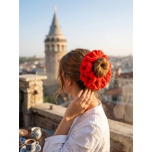 3 Katlı Yumuşak Örgü Saç Tokası