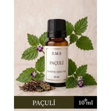 Ems E.M.S PAÇULİ Esansiyel Uçucu Yağ Buhurdanlık Yağı Difüzör Esansı Oda Kokusu Esansı MUM ESANSI 10 ML.