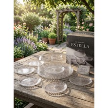 Estella Kek Fanus Pasta Seti 7 Parça Sade 26+16CM
