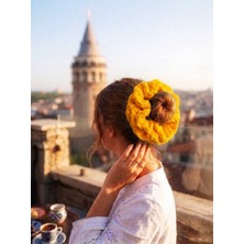 3 Katlı Yumuşak Örgü Saç Tokası