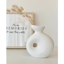 Miarik Design Dekoratif Tombik Seramik Vazo