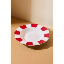 Perotti Red Bone Çukur Tabak 22 cm