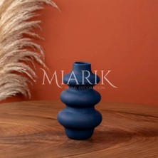 Miarik Design Dekoratif Seramik Iskandinav Tirtik Vazo Set