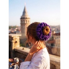 3 Katlı Yumuşak Örgü Saç Tokası