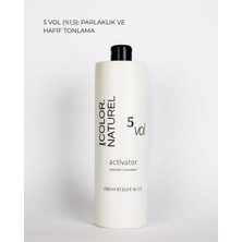 Color Naturel Icolor Natural Oksidan 5 Volume %1,5   Büyük Boy  Yeni Ambalaj