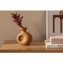 Miarik Design Dekoratif Tombik Seramik Vazo