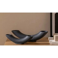 Miarik Design Dekoratif Seramik Yayik Vazo Seti