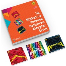 TÜZDER Yayınları İsabet Yayıncılık IQ Dikkat ve Yetenek Geliştiren Kitaplar Serisi Level 3 (7-8-9 Yaş) Kolektif