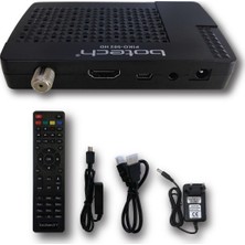 Botech Piko 502 HD Plus Mini Uydu Alıcısı 111020 HDMI ve USB Bağlantı Özellikleri ile Yüksek Görüntü Kalitesi