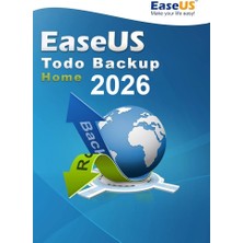 Easeus Todo Backup Home Edition 2026 (Windows) - 1 Pc Süresiz Orijinal Resmi Site Kodu