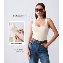 Cns Woman Studio Bra-Free Atlet - Ekru