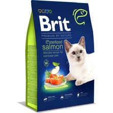Brit Premium By Nature Somonlu Kısırlaştırılmış Yetişkin Kedi Maması 8kg