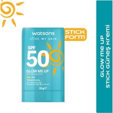 Watsons Glow Me Up SPF50 Sun Stick 20 G