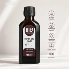 Lilo Natural %100 Yerli(ATALIK)  Çörek Otu Yağı (PESTİSİT ANALİZLİ - Soğuk Sıkım) – 100 ml