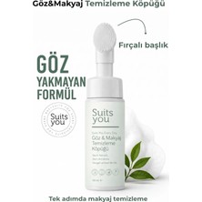 SUITS YOU Suıts You Göz&makyaj Temizleme Köpüğü-Kaş-Kirpik-Göz Çevresi Için Göz Yakmayan- Hassas Ciltler Için 150ML