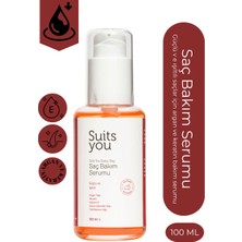 SUITS YOU Keratinli Vegan Onarıcı-Besleyici Saç Bakım Yağı 100 ml Doğal İçerik ile Güçlü Saçlar