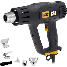 CAT DX87 2000W Dijital Göstergeli Profesyonel Sıcak Hava Tabancası ile 5 Aksesuar