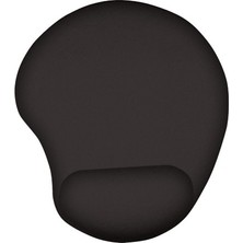 Evocase EVO304 Ergonomik Bilek Destekli Mousepad Microfiber Malzeme ile Siyah Renkli