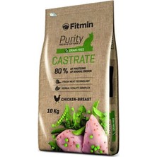 Fitmin Purity Castrate 10 kg Süper Premium Tahılsız Kısırlaştırılmış Kedi Maması Hindi Lezzeti ile Yetişkin Kedilere Özel