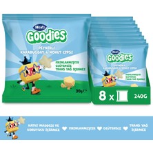 Hero Goodies Peynirli Sağlıklı Cips 30g x8 (Boyama Kitabı & Pastel Boya Hediyeli)