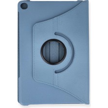 Huawei Matepad T10S 10.1 Kılıf 360 Tablet Deri Kılıf - Turkuaz
