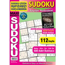 Maxi Bulmaca Sudoku 2021/01 112 Sayfa Kolektif Yazar Ciltsiz Basım Türkçe Eğlenceli Zihin Oyunları