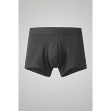 Abluka Online Erkek Torbalı Yumuşak Dokulu Modal Boxer Füme