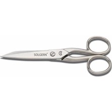 Ttta Solgern M-218 Sivri Uçlu Iplik Temizleme Makası No: 5,5 Inç / 13,97 cm - Nikel Kaplama