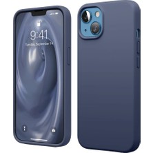 Iphone 14 Kılıf First Silikon - Lacivert