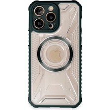 Iphone 14 Pro Kılıf Prag Magneticsafe Kapak - Koyu Yeşil