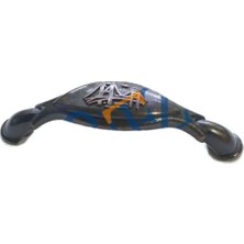 Dekoratif Zamak Boğaziçi Kulp - 64MM, Eskitme, 1 Adet
