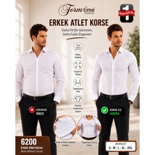 Qulat Form Time Erkek Korse Atlet/ Toparlayıcı & Incelten Etki
