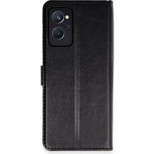 Realme 9i 4g Trend S Plus Kapaklı Kılıf - Siyah