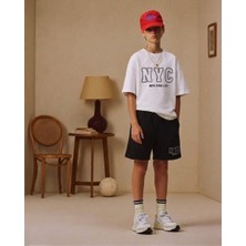 Matu Official Matu Kids Brooklyn - Nyc Baskılı Erkek Çocuk Şort T-Shirt Takım 4-14 Yaş
