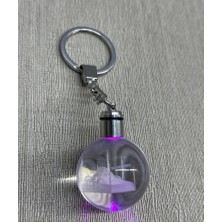 Ledli Sultanahmet Tasarımı Kristal Anahtarlık ALK3804
