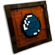 Believe Industry 3D Minecraft Eşya Çerçevesi + Elmas