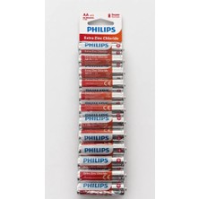 Philips Extra Zinc Chloride 1.5V Aa Kalem Pil - R6L12TF/10 - 12'li Paket