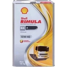 Shell Rımula R4 x 15W 40 18 Lt(Üretim YILI:2026)