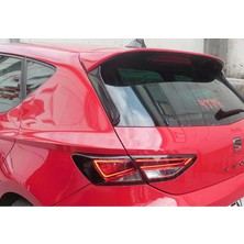 Tuning Vadisi Seat Leon Mk3 Arka Cam Çıtası Spoyler Çıtası Parlak Siyah