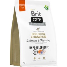 Brit Care dog Show Champion Hipoalerjenik Somonlu ve Ringa Balıklı Yetişkin Köpek Maması 3kg