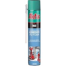 Akfix 960 Poliüretan Mantolama Köpüğü 800 ml Pipetli Özellikli Yapıştırıcı