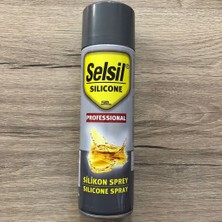 Selsil Silikon Sprey 500Ml Trim Sesi Keser Profesyonel Araç Bakım Ürünü