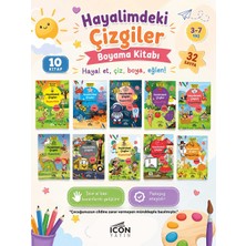 Hayalimdeki Çizgiler 10’lu 32 Sayfa Boyama Kitabı