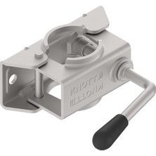 Knott 48 mm Römork/Karavan Destek Tekeri Kelepçesi Uzun Yol Konforu Sağlayan Galvaniz Kaplı