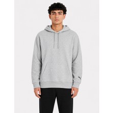 Puma Nordics Blank Hoodie Erkek Gri Sweatshirt 63044001